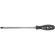  Csavarhúzó, Narex 8020 04 Profi E, fekete, teljes hossz: 300 mm, szárhossz: 200 mm, átmérő: 4 mm, PH4, krómozott, edzett acél szár, műanyag markolat
