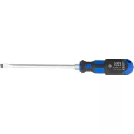   Csavarhúzó, Narex 8340 06 Super 2000, fekete/kék, szárhossz: 175 mm, átmérő: 9 mm, lapos, króm-vanádium acél szár, műanyag markolat