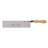   Kézifűrész, Pilana 22 5281, 250 mm, csapozófűrész, egyenes vágáshoz, megerősített hát, finom fogazat, fához, asztalos, acél penge, hajlított fa markolat