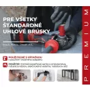 Gyémánt koronafúró, Strend Pro Premium DCB11, piros, átmérő: 6 mm, menet: M14, csempéhez, kőburkolathoz
