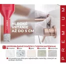 Gyémánt koronafúró, Strend Pro Premium DCB11, piros, átmérő: 12 mm, menet: M14, csempéhez, kőburkolathoz
