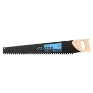  Kézifűrész, Pilana 22 5289, fekete, 630 mm, 34 keményfém fog, acél penge, zárt fa markolat, pórusbetonhoz és szigetelőlapokhoz