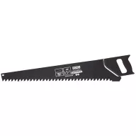   Kézifűrész, Strend Pro PSW-777A MetalProtection, fekete, 700 mm, 40 keményfém fog, acél penge, zárt műanyag markolat, pórusbetonhoz