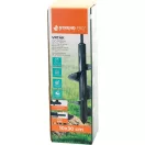 Földfúrószár, Strend Pro Garden, fekete, 10 x 30 cm, szénacél, hatszögletű (HEX) szár, csavarbehajtóhoz és fúróhoz, 100 mm spirál (TC226802)