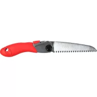   Kerti kézifűrész, Strend Pro Premium, piros, 13 cm pengehossz, acél penge, műanyag fogantyú, összecsukható