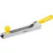 Gipszkarton reszelő, Strend Pro RPW-508, ezüst/sárga, 25 cm, fém talp, műanyag markolat, gipszkarton és fa megmunkálásához