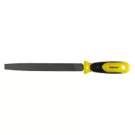   Lapos reszelő, Strend Pro BF1001 350/2 PLO, szürke/sárga, 35 cm, csúszásmentes markolat, fém, fa, műanyag megmunkálásához