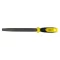 Lapos reszelő, Strend Pro BF1001 350/2 PLO, szürke/sárga, 35 cm, csúszásmentes markolat, fém, fa, műanyag megmunkálásához