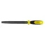 Lapos reszelő, Strend Pro BF1001 350/2 PLO, szürke/sárga, 35 cm, csúszásmentes markolat, fém, fa, műanyag megmunkálásához