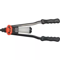   Szegecselő fogó, Strend Pro BT-802, fekete, 360 mm, popszegecshez (2,4–6,4 mm), szegecsgyűjtő tartállyal, acél, rozsdamentes acél és alumínium szegecsekhez