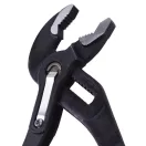 Vízpumpafogó, Strend Pro Viper WP, fekete, 180 mm, fogazott pofák, állítható pofatávolság, króm-vanádium acél, pofanyitás: 28 mm