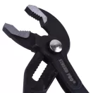 Vízpumpafogó, Strend Pro Viper WP, fekete, 180 mm, fogazott pofák, állítható pofatávolság, króm-vanádium acél, pofanyitás: 28 mm