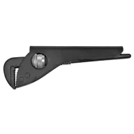   Csőfogó, Strend Pro PW511, fekete, 260 mm, vezetőanyával, fogazott pofák, állítható pofatávolság, fém