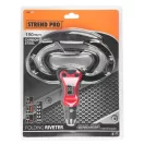 Szegecselő fogó, Strend Pro HRT61, piros/fekete, 190 mm, ollós, popszegecshez (2,4-4,8 mm), acél, rozsdamentes acél és alumínium szegecsekhez
