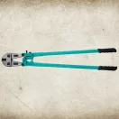 Csapszegvágó, Aiwo D10105, türkiz/fekete, 76 cm, emelőkaros, acél