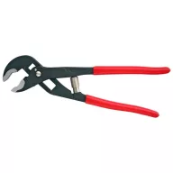   Vízpumpafogó, Strend Pro WS-24-10, fekete/piros, 250 mm, fogazott pofák, állítható pofatávolság, rugóval, fém, PVC bevonat