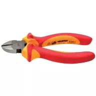  Villanyszerelő csípőfogó, Whirlpower 15704-12, piros/sárga, 160 mm, elektromos vezetékekhez, szigetelés: 1000 V, DIN 5749 szabvány