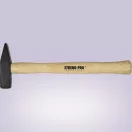 Lakatoskalapács, Strend Pro Industrial LH411, fekete, 5000 g, fa nyél, acél fej, lapos/hegyes