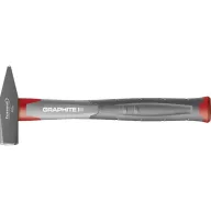   Lakatoskalapács, Format 6745-2000 Graphite, szürke/piros, 2000 g, kompozit nyél, acél fej, lapos/hegyes