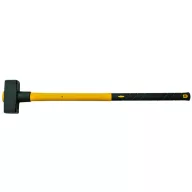   Bontókalapács, Strend Pro HS0531, sárga/fekete, 6000 g, üvegszálas nyél, acél fej, DIN 6475, lapos/lapos