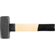   Lakatoskalapács, Strend Pro HS0301, fekete, 2000 g, fa nyél, acél fej, univerzális, DIN 6475, lapos/lapos