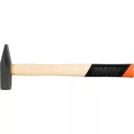   Lakatoskalapács, Strend Pro Premium HM102, fekete, 300 g, fa nyél, acél fej, lapos/hegyes