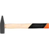  Lakatoskalapács, Strend Pro Premium HM102, fekete, 500 g, fa nyél, acél fej, lapos/hegyes