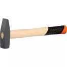 Lakatoskalapács, Strend Pro Premium HM102, fekete, 600 g, fa nyél, acél fej, lapos/hegyes
