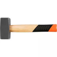   Kőműveskalapács, Strend Pro Premium HS1008, szürke, 1500 g, fa nyél, acél fej, lapos/lapos