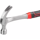 Ácskalapács, Strend Pro Premium ComfortGrip DL500, fekete/piros, 450 g, fém nyél, acél fej