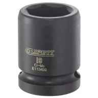   Dugófej, Tona Expert E113497, fekete, 17 mm, 1/2", Cr-Mo, ipari