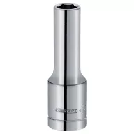   Dugófej, Tona Expert E113751T, ezüst, 4 mm, 1/4", Cr-V, hosszított, Maxi Drive profil