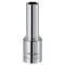 Dugófej, Tona Expert E113751T, ezüst, 4 mm, 1/4", Cr-V, hosszított, Maxi Drive profil
