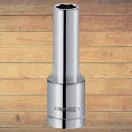 Dugófej, Tona Expert E113751T, ezüst, 4 mm, 1/4", Cr-V, hosszított, Maxi Drive profil