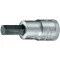 Dugófej, Gedore IN19-12, ezüst, 12 mm, 1/2", Cr-V, hatlapú