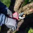 Akkumulátoros metszőolló, Worcraft CSC-S20LiCP ShareSYS, piros/fekete, 20 V Li-Ion, maximum 30 mm vastagság, akkumulátor és töltő nélkül
