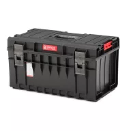   Szerszámosláda, Qbrick Patrol System ONE 350 Basic, 58,5 × 38,5 × 32 cm, fekete, 38 l, por- és vízálló tömítés, megerősített fedél, kivehető rekesz, 50 kg teherbírás
