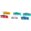 Bit és dugókulcs-készlet, Strend Pro SDX47-141, 41 db, racsnis csavarhúzó, mágneses bittartóval, toldalékkal, 32 db 25 mm bit, 6 db 1/4" dugófej