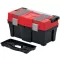 Szerszámosdoboz, Prosperplast Aptop Plus KAP5025, 45,8 x 25,7 x 24,5 cm, fekete, hordozható, praktikus