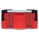 Szerszámosdoboz, Prosperplast Aptop Plus KAP5025, 45,8 x 25,7 x 24,5 cm, fekete, hordozható, praktikus
