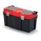 Szerszámosdoboz, Prosperplast Aptop Plus KAP6030, 59,8 × 28,6 × 32,7 cm, fekete, többfunkciós, hordozható, fogantyúval