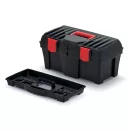 Szerszámosdoboz, Prosperplast Caliber KCR5025, 46 × 25,7 × 22,7 cm, fekete, fogantyúval, hordozható