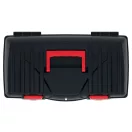Szerszámosdoboz, Prosperplast Caliber KCR5025, 46 × 25,7 × 22,7 cm, fekete, fogantyúval, hordozható