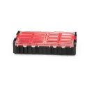 Rendszerező koffer, Qbrick Patrol System One XL, 58,2 × 38,7 × 13,1 cm, fekete, 13,5 l, 12 rekesz, rugalmas tömítéses fedél, víz- és porvédett, moduláris, Easy Access rendszer