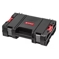   Szerszámosdoboz, Qbrick Patrol System Pro Toolcase, 45 × 32,2 × 12,6 cm, fekete, 11 l, moduláris, dupla védőhab, por- és vízálló tömítés, szerszámokhoz