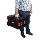 Szerszámosdoboz, Qbrick Patrol System Pro Toolcase, 45 × 32,2 × 12,6 cm, fekete, 11 l, moduláris, dupla védőhab, por- és vízálló tömítés, szerszámokhoz