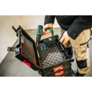 Szerszámosdoboz, Qbrick Patrol System Pro Toolcase, 45 × 32,2 × 12,6 cm, fekete, 11 l, moduláris, dupla védőhab, por- és vízálló tömítés, szerszámokhoz