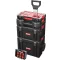 Tárolódoboz készlet, Qbrick System Pro Set, 5 az 1-ben - Cart, Toolbox, Toolcase, Organizer 100 és Multi, 5 részes