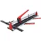 Kézi csempevágó, Strend Pro Premium 8102G-2A-DJ, piros/fekete, 1200 mm, maximum 16 mm vastagság, 143,5 × 24 × 22 cm, csempéhez és padlólaphoz