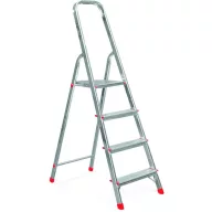   Festőlétra, ALVE Eurostyl 2914, 4 fokos, 76 cm, alumínium, összecsukható, egyoldalas